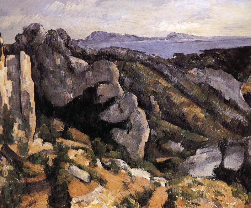 Paul Cezanne rock